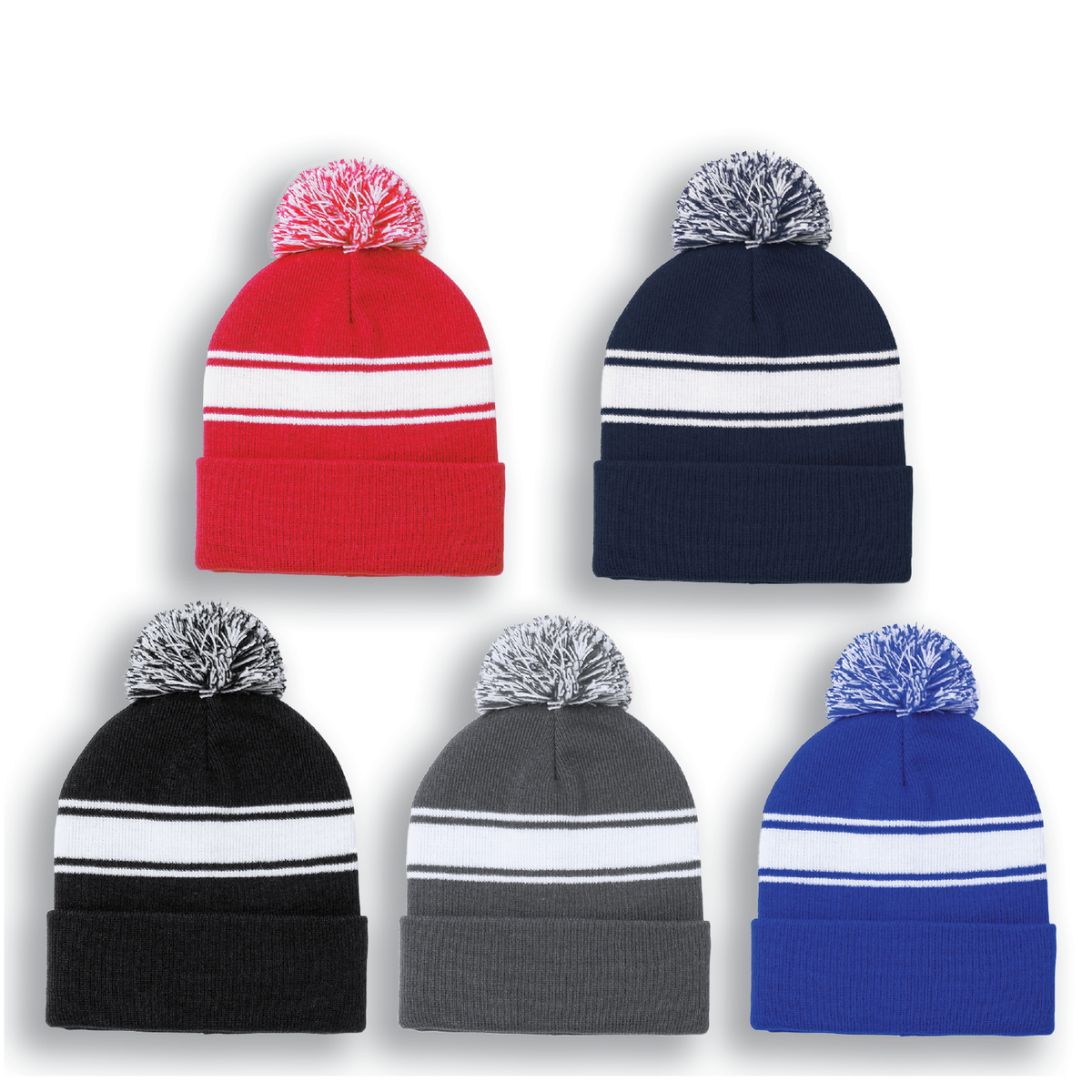 Pom Pom Beanie Hat