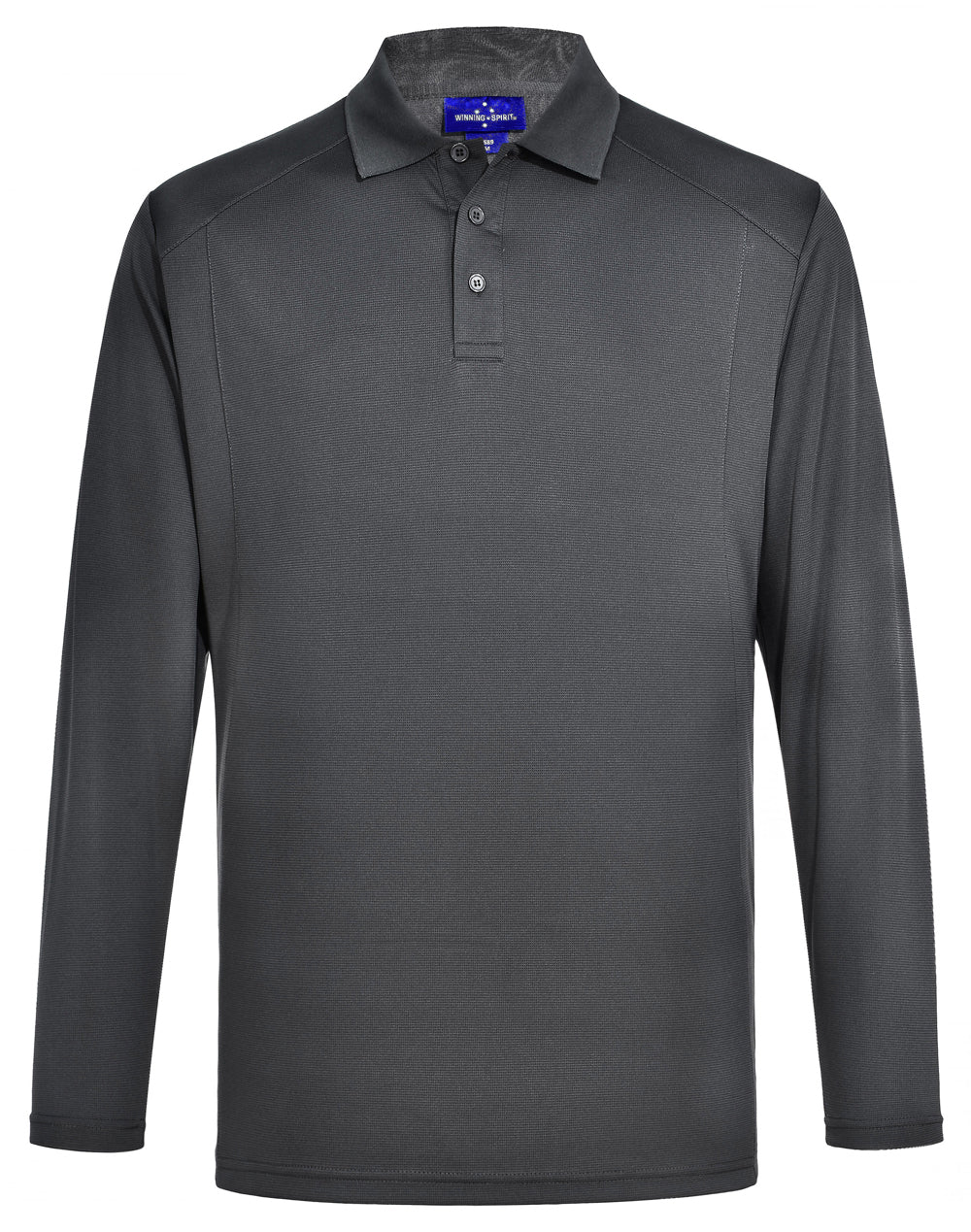 PS89 Lucky Bamboo Long Sleeve Polo Mens