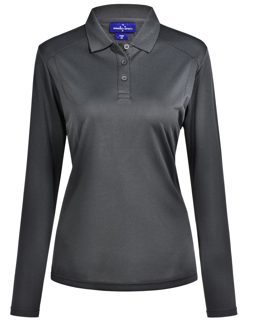 PS90 Lucky Bamboo Long Sleeve Polo Ladies