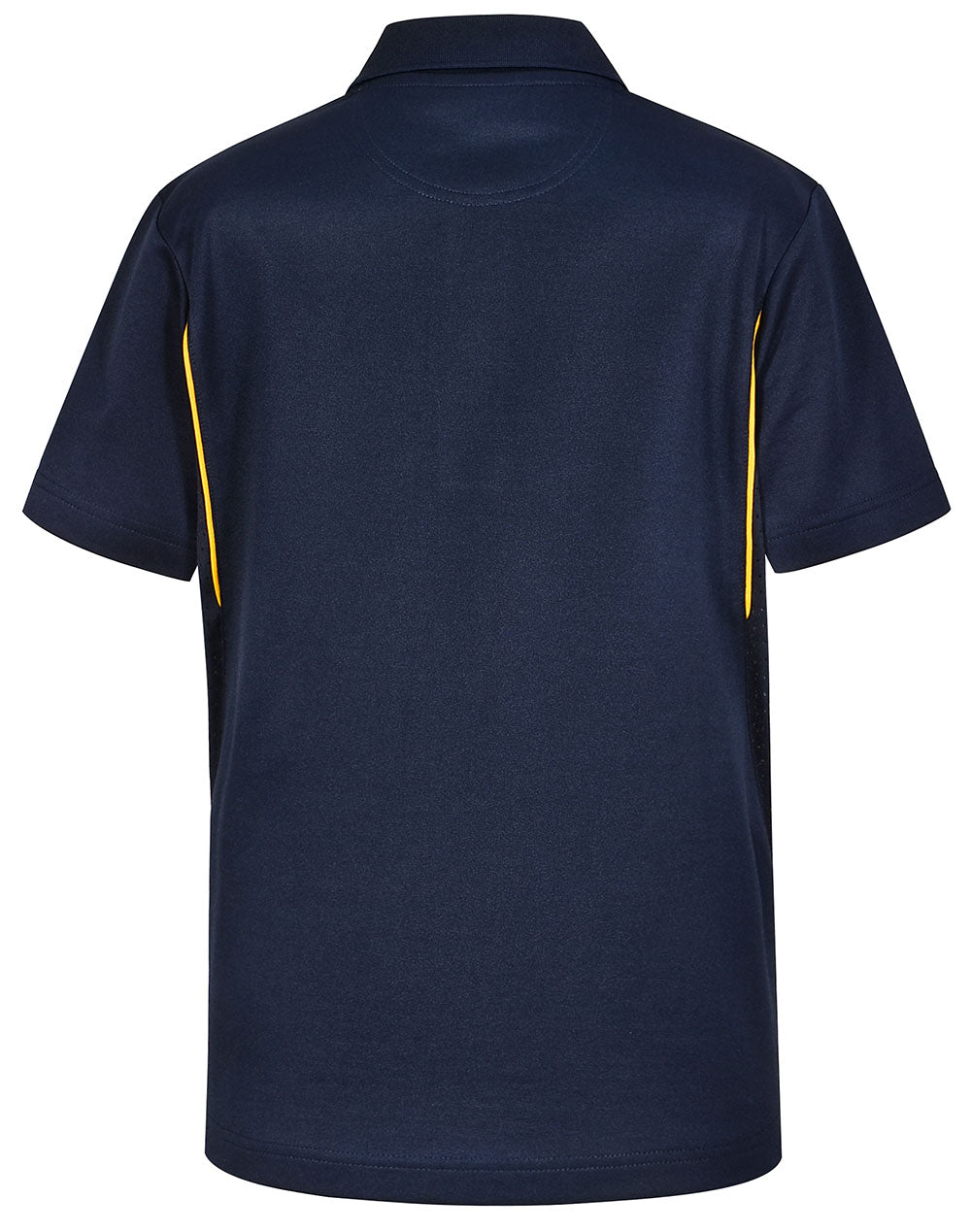 PS93K Kids Sustainable Poly/Cotton Contrast Short Sleeve Polo