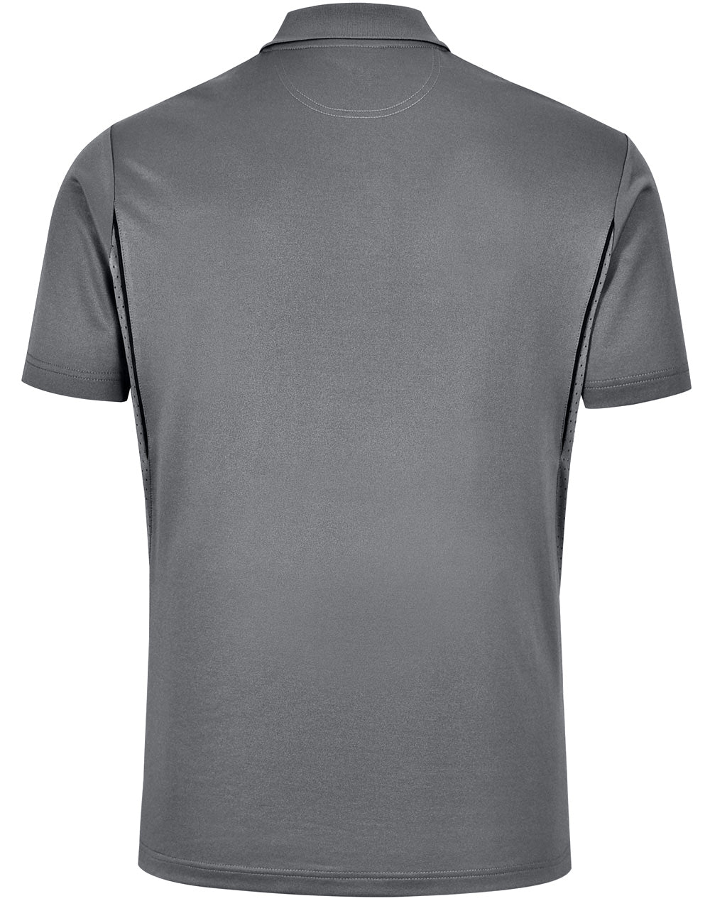 PS93 Mens Sustainable Poly/Cotton Contrast SS Polo