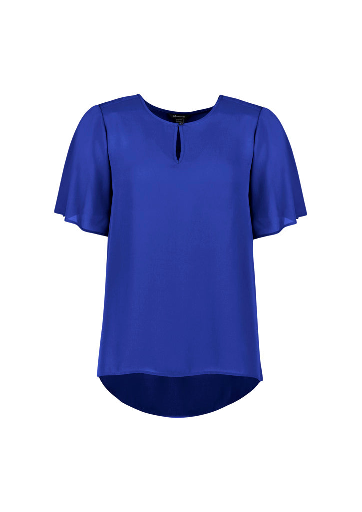 Vienna Womens Short Sleeve Blouse