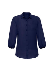 Lucy Womens 3/4 Sleeve Blouse