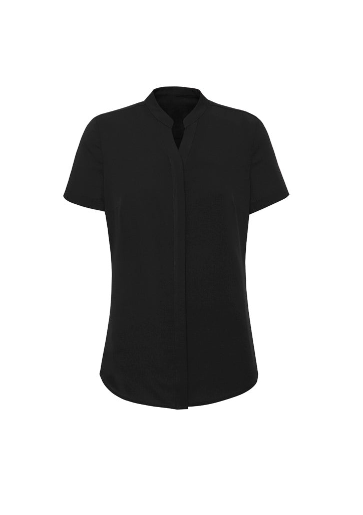 Juliette Womens Short Sleeve Blouse