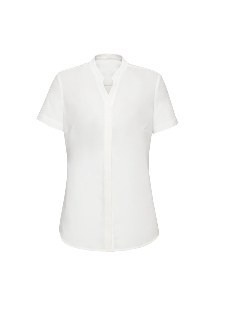 Juliette Womens Short Sleeve Blouse