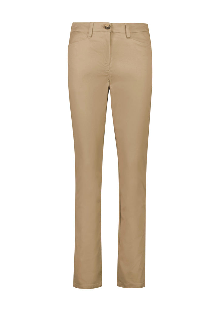Traveller Womens Slim Leg Stretch Chino Pant