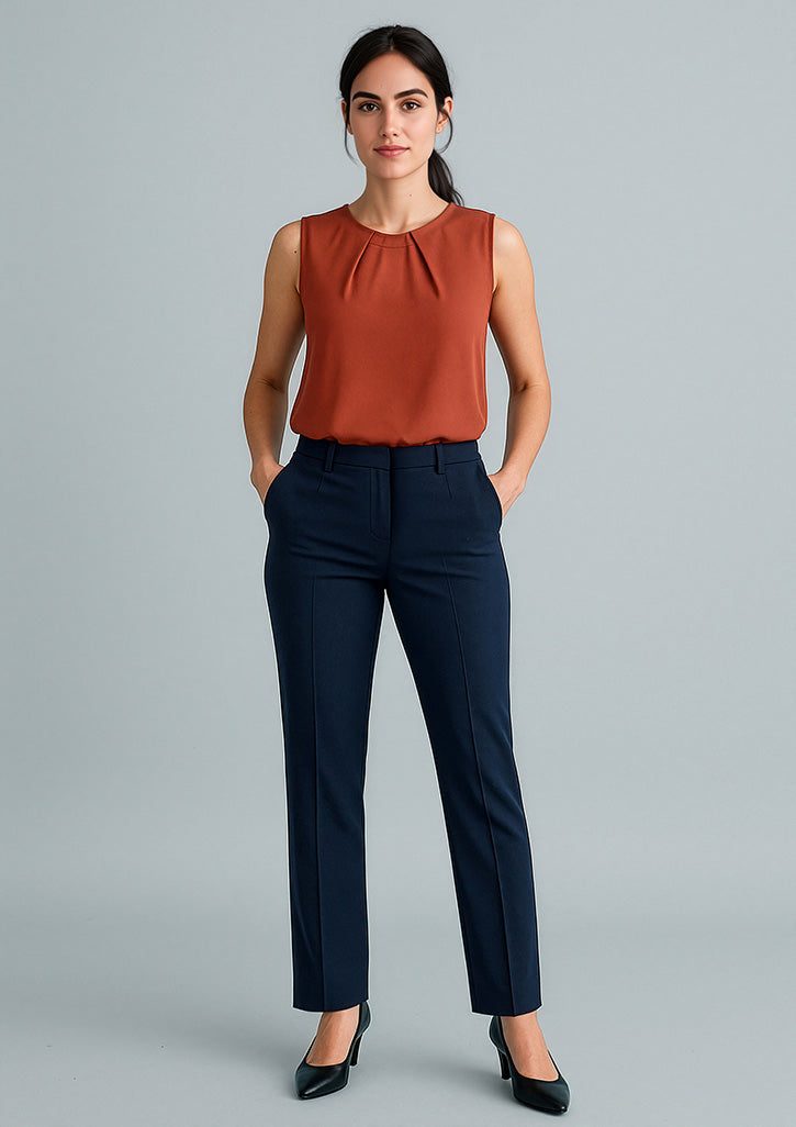 Cool Stretch Womens Tapered Leg Adjustable Waist Pant