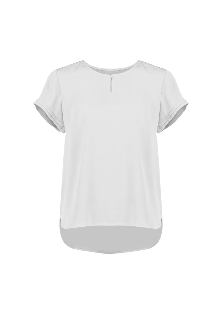 Evelyn Womens Short Sleeve Blouse