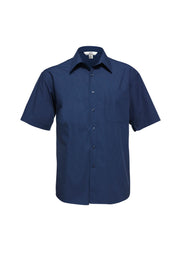 Micro Mens Check Short Sleeve Shirt