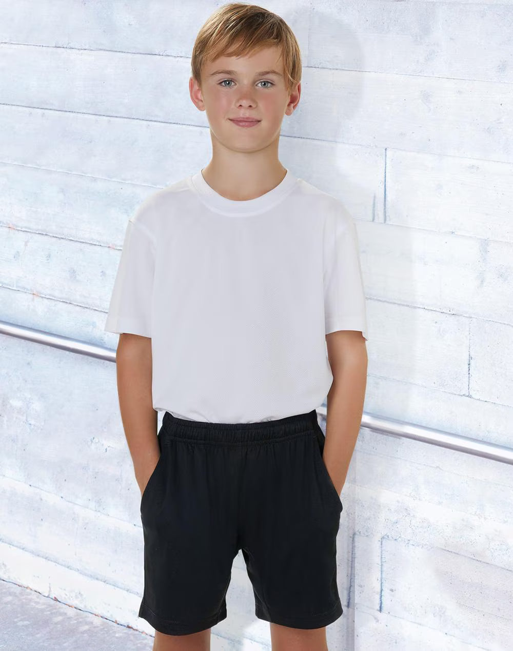 SS05K Kids Bamboo Charcoal Short