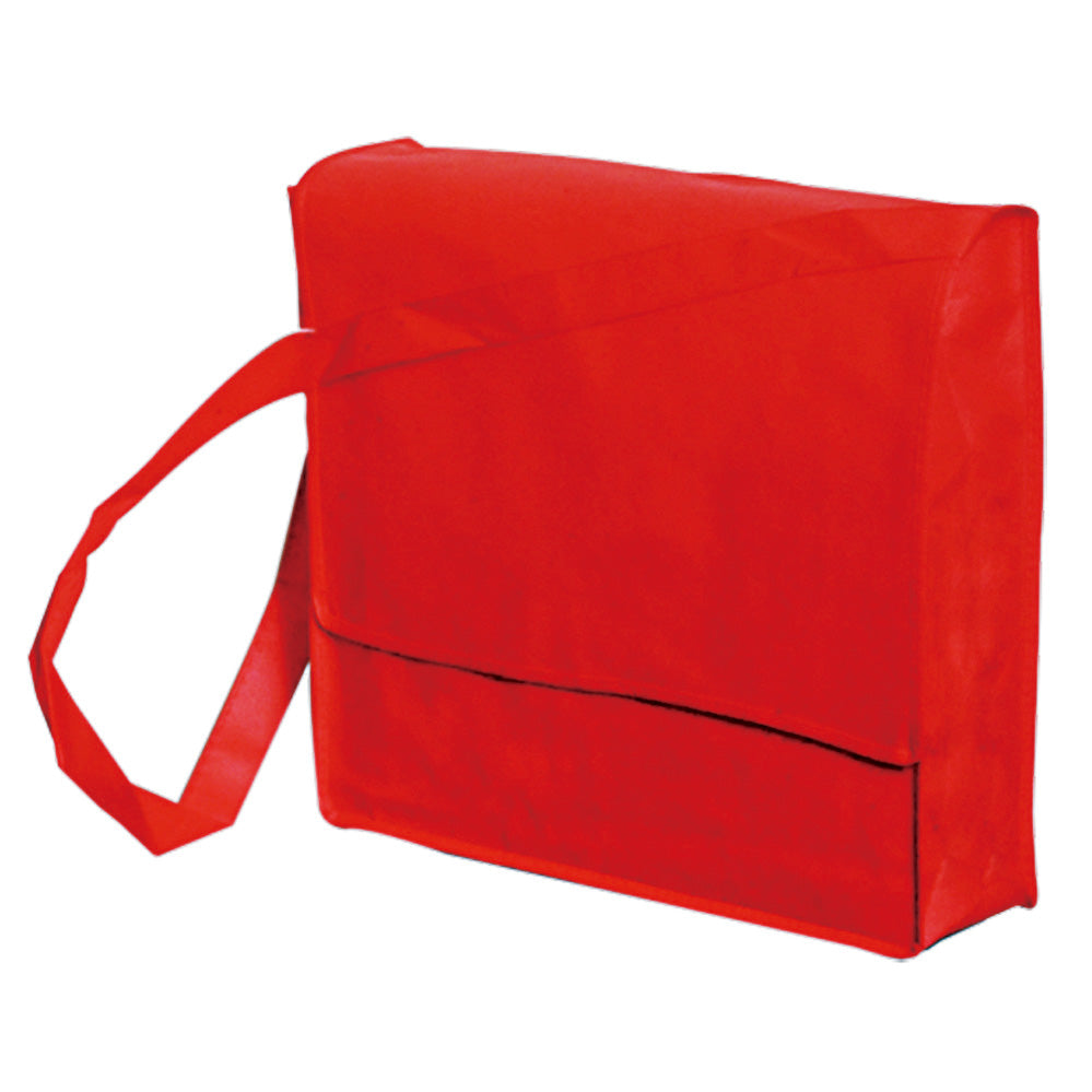 Ohio PP Non Woven Flap Satchel Bag