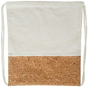 Denver Cotton Calico Bag with Cork