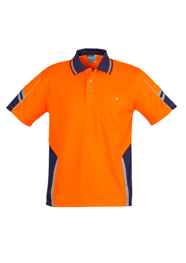 Mens Hi Vis Squad Short Sleeve Polo