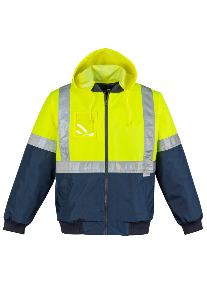 Mens Hi Vis Quilted Flying Jacket
