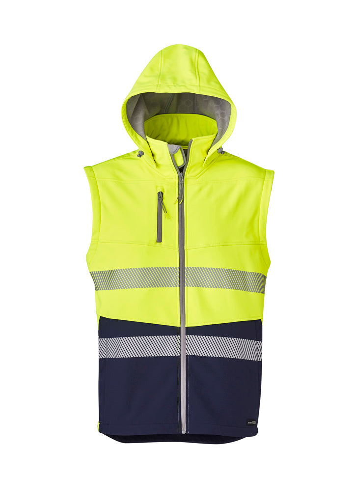 Unisex Streetworx 2 In 1 Stretch Softshell Jacket