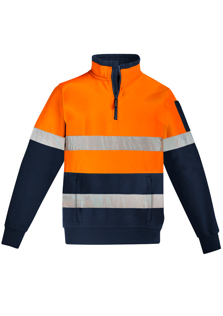 Unisex Hi Vis 1/4 Zip Pullover - Hoop Taped