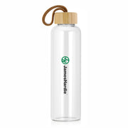 Bottle Glass 600ml – Bamboo Lid