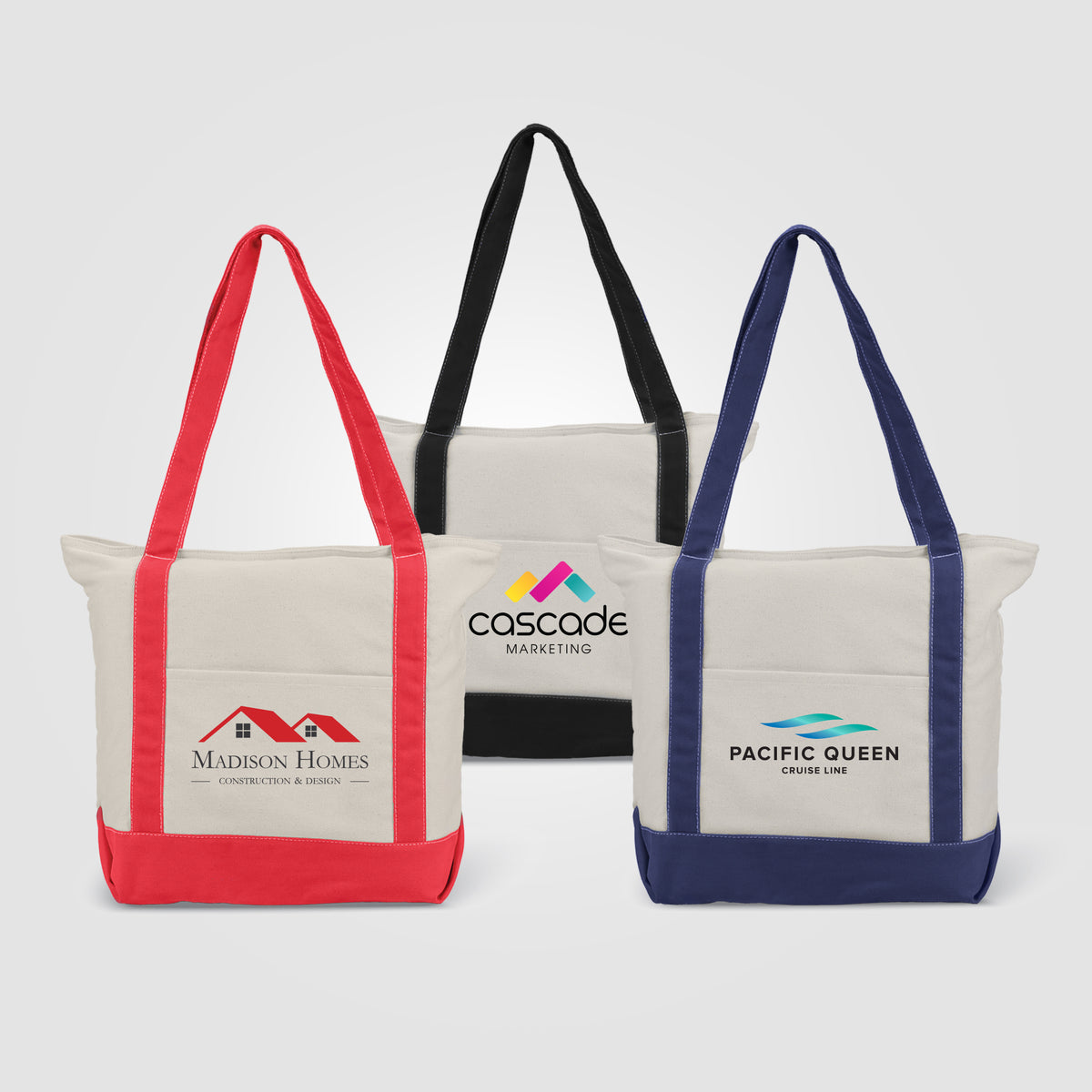 Zephyr – 12 Oz. Cotton Canvas Boat Tote Bag