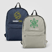 Glasgow - 300D RPET Polyester Canvas Backpack