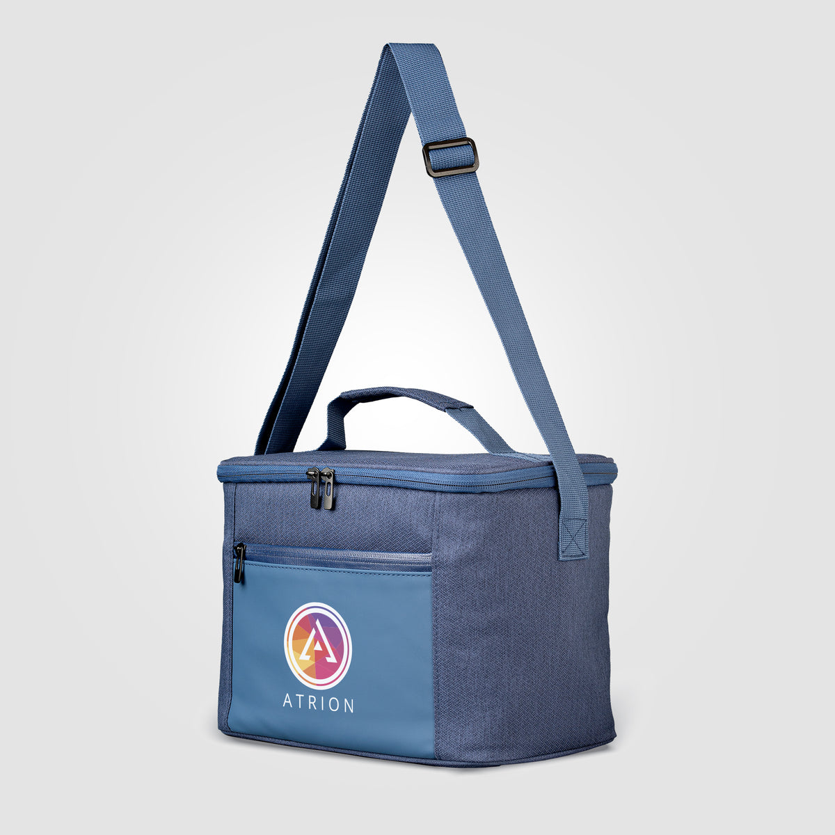 City Pack 600D RPET Zippered Cooler Bag - 10L