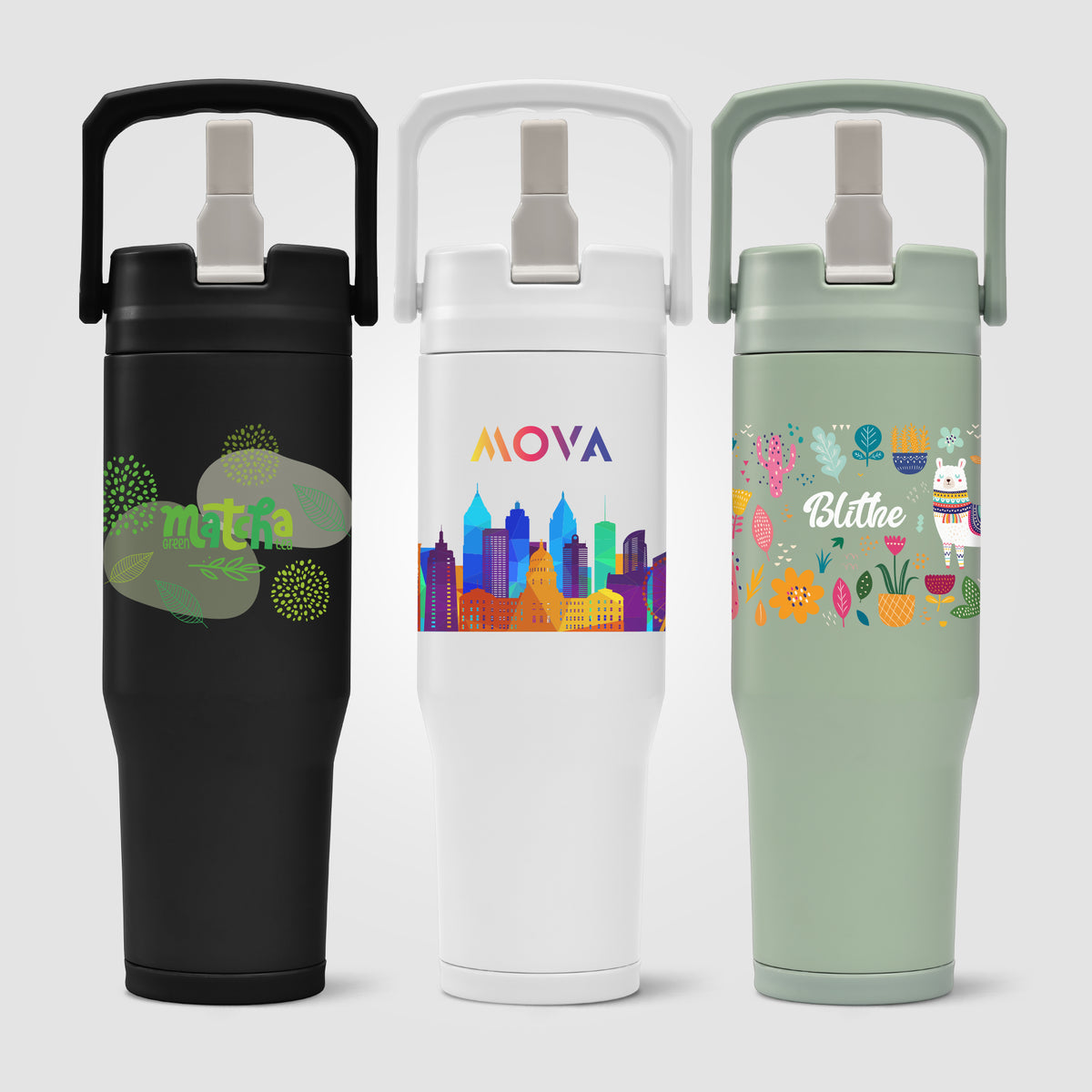 Polar Duo – 945ml Double-Wall Recycled Stainless Steel Tumbler with Storage Base