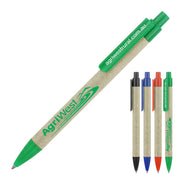 Pen Ballpoint Recycled Paper Sage
